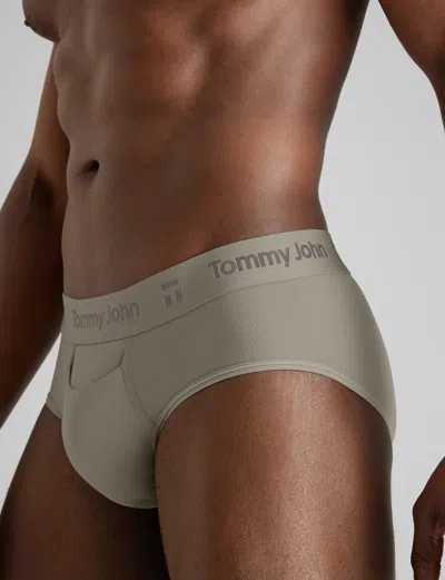 Tommy John Men's Air Brief In Gray