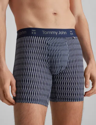Tommy John Men's Air Mid-length Boxer Brief 6" In Multi