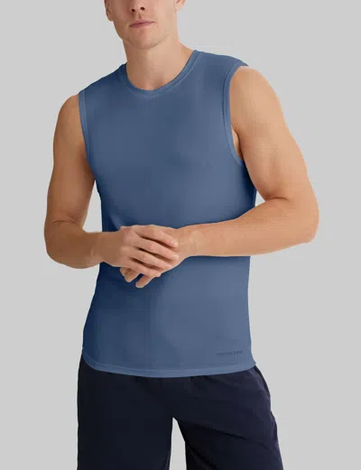 Tommy John Men's Air Muscle Tank In Blue
