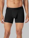 Tommy John Men's Air Trunk 4" Boxer Brief In Black