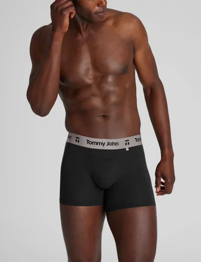 Tommy John Men's Air Trunk 4" Boxer Brief In Gray