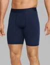 Tommy John Men's Apollo Boxer Brief 8" In Blue