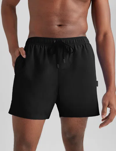 Tommy John Men's Classic Swim Short In Black