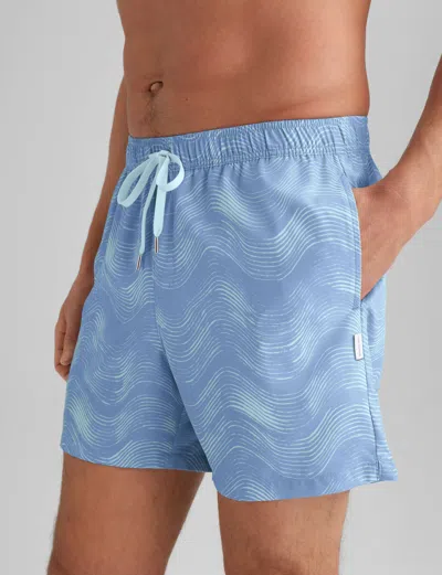 Tommy John Men's Classic Swim Short In Blue