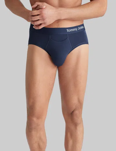 Tommy John Men's Cool Cotton Brief In Blue