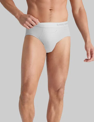Tommy John Men's Cool Cotton Brief In White