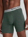 Tommy John Men's Cool Cotton Mid-length Boxer Brief 6" In Multi