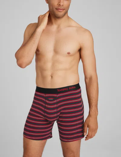 TOMMY JOHN MEN'S COOL COTTON RELAXED FIT BOXER 6"