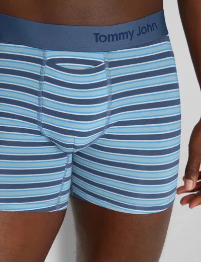 Tommy John Men's Cool Cotton Trunk 4" Boxer Brief In Multi