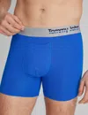 Tommy John Men's Cool Cotton Trunk 4" Boxer Brief In Blue