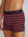 Tommy John Men's Cool Cotton Mid-length Boxer Brief 6" In Multi