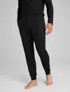 Tommy John Cozy Pajama Joggers In Black