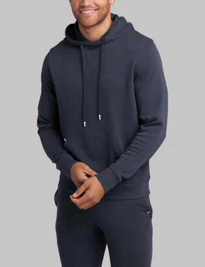 Tommy John Men's French Terry Hoodie In Blue