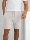 Tommy John Men's French Terry Short In Gray