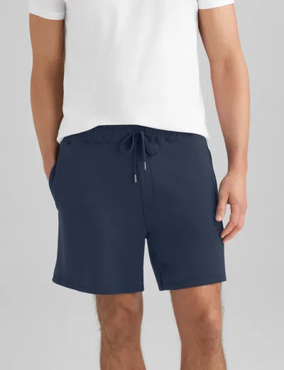 Tommy John Men's Luxe Traveler Knit Short In Blue
