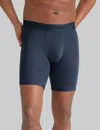 Tommy John Men's Second Skin Boxer Brief 8" In Blue