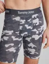 Tommy John Men's Second Skin Boxer Brief 8" In Blue