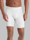 Tommy John Men's Second Skin Boxer Brief 8" In White