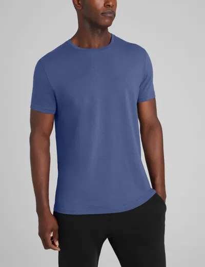 Tommy John Men's Second Skin Crew Neck T-shirt In Blue