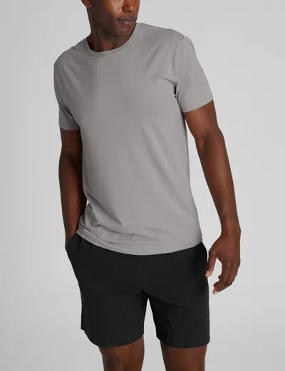 Tommy John Men's Second Skin Crew Neck T-shirt In Gray