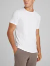 Tommy John Men's Second Skin Crew Neck T-shirt In White