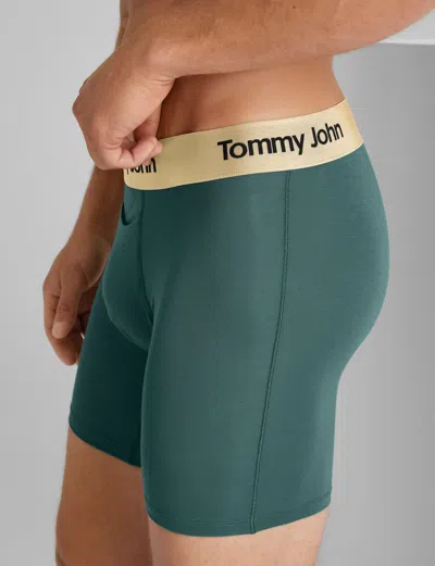 TOMMY JOHN MEN'S SECOND SKIN MID-LENGTH BOXER BRIEF 6"