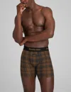 Tommy John Men's Second Skin Mid-length Boxer Brief 6" In Multi