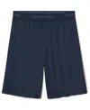 Tommy John Men's Second Skin Mid Rise Sleep Shorts In Blue
