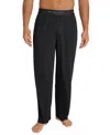 Tommy John Men's Second Skin Pull-on Sleep Pants In Black