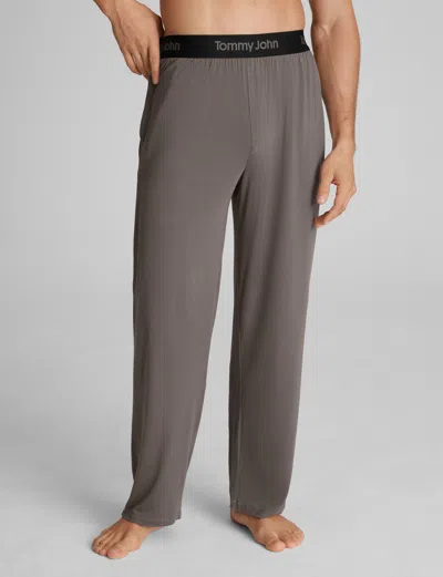 Tommy John Men's Second Skin Sleep Pant In Gray
