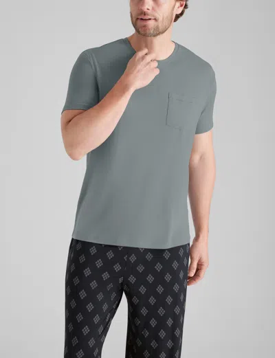 Tommy John Men's Second Skin Sleep Pocket T-shirt In Monument