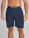 Tommy John Men's Second Skin Mid-length Boxer Brief 6" In Blue