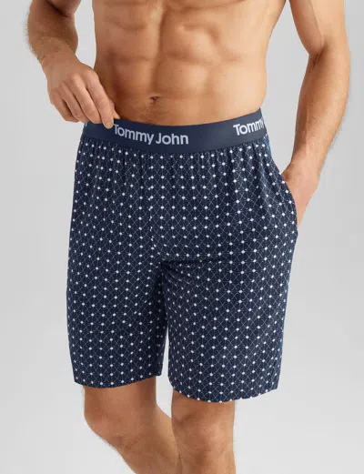 Tommy John Men's Second Skin Sleep Short In Multi