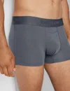 Tommy John Men's Second Skin Square Cut 2" Boxer Brief In Gray
