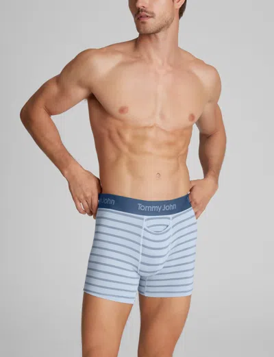 Tommy John Men's Second Skin Trunk 4" Boxer Brief In Multi