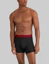 Tommy John Second Skin 4-inch Boxer Briefs In Black