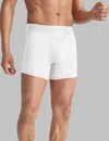 Tommy John Men's Second Skin Trunk 4" Boxer Brief In White