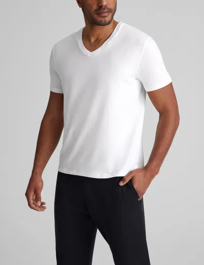 Tommy John 3-pack Second Skin Modal V-neck T-shirts In White