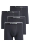 Tommy John Micro Stretch 4-pack 6-inch Boxer Briefs In Gray