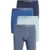 Tommy John Micro Stretch 4-pack 6-inch Boxer Briefs In Black