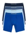 Tommy John Micro Stretch 4-pack 6-inch Boxer Briefs In Blue