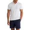 Tommy John Modal Blend Piqué Polo In White