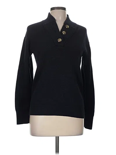 Pre-owned Tommy John Pullover Sweater In Black