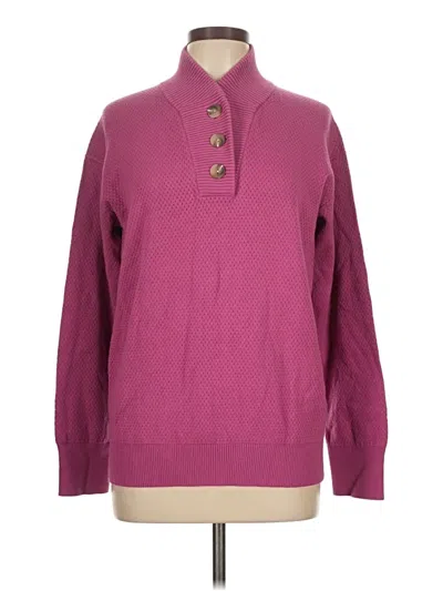 Pre-owned Tommy John Pullover Sweater In Purple