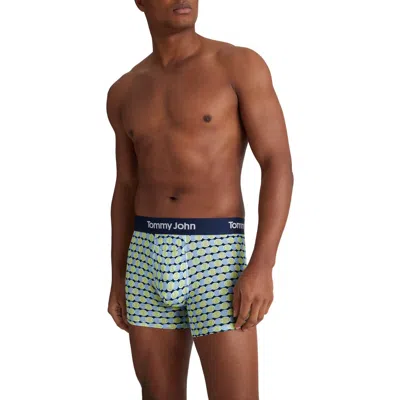 Tommy John Second Skin 4-inch Boxer Briefs In Blue