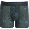 Tommy John Second Skin 4-inch Boxer Briefs In Green