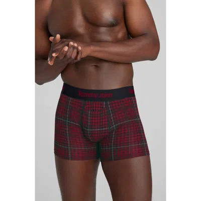 Tommy John Second Skin 4-inch Boxer Briefs In Red