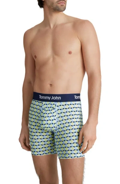Tommy John Second Skin 6-inch Boxer Briefs In Blue