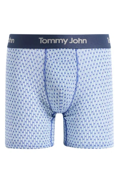 Tommy John Second Skin 6-inch Boxer Briefs In Blue