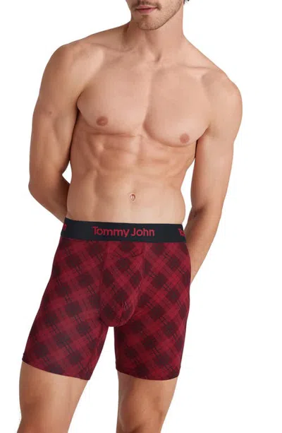Tommy John Second Skin 6-inch Boxer Briefs In Frsd Pld Cbrnt